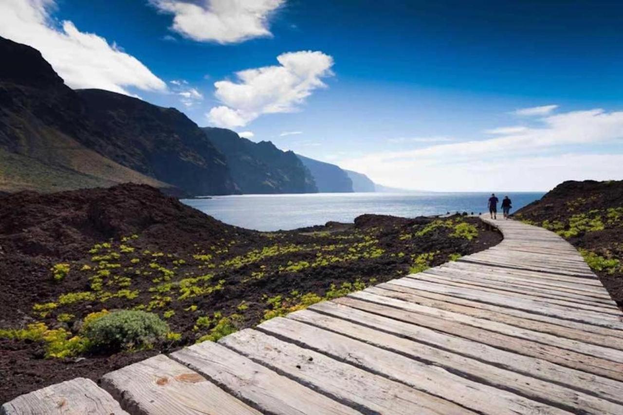 Casa Totalmente Renovada En Zona Muy Tranquila!!! Vistas Al Mar Y Montana Villa Buenavista Del Norte Exterior foto