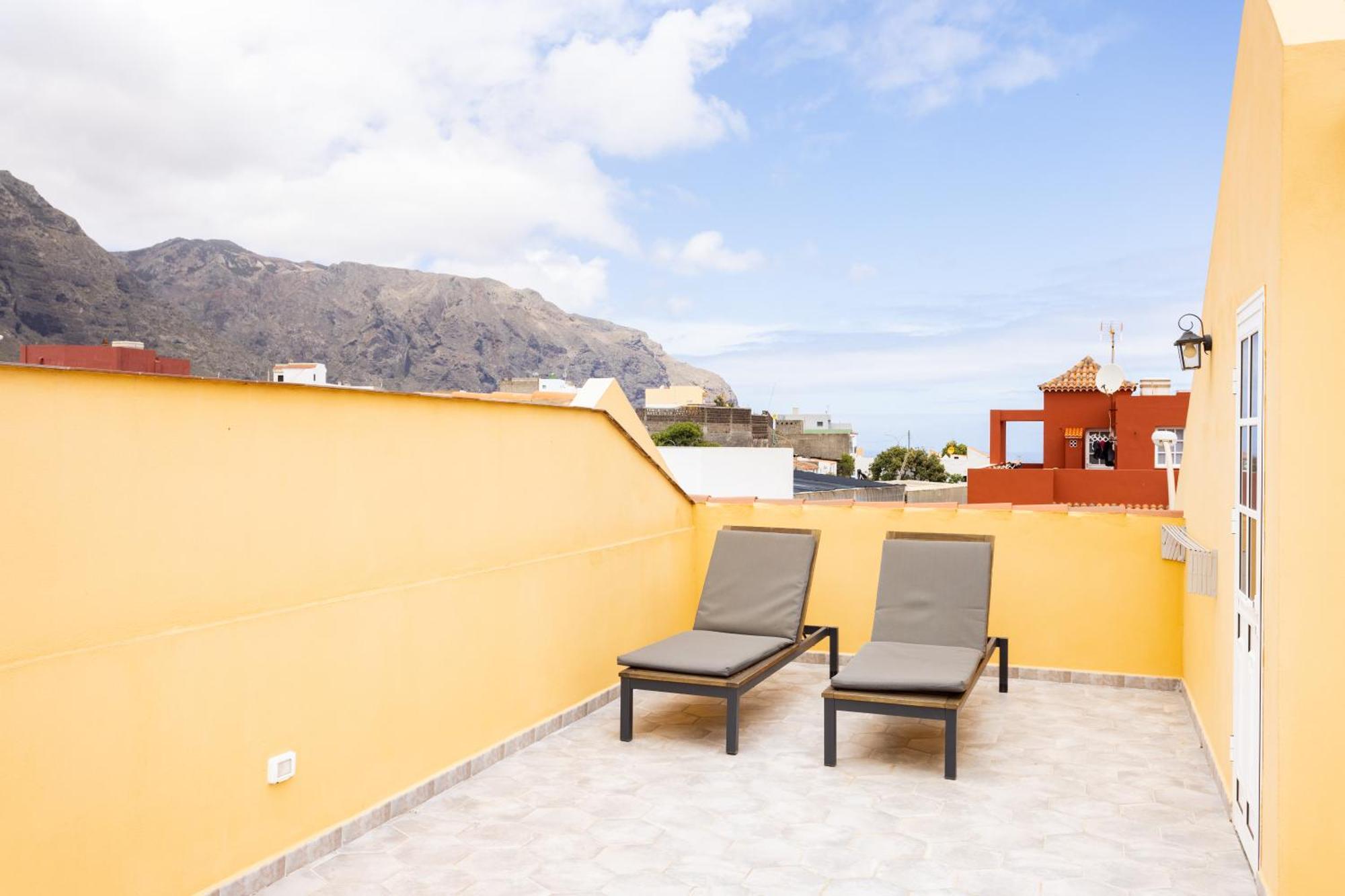 Casa Totalmente Renovada En Zona Muy Tranquila!!! Vistas Al Mar Y Montana Villa Buenavista Del Norte Exterior foto